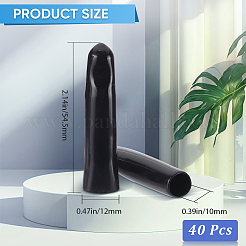 40Pcs PVC Liquor Bottle Wine Pourers Cover&nbsp;FIND-CP0002-01