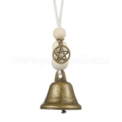 Iron Bell Hanging Ornaments&nbsp;HJEW-JM02523-05