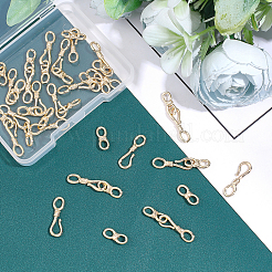 20 Sets Brass Hook and S-Hook Clasps&nbsp;KK-FH0003-02