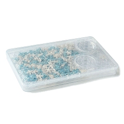 DIY Synthetic Turquoise Turtle & Starfish Stretch Bracelet Making Kits&nbsp;DIY-FS0005-60