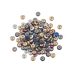 210Pcs 6 Colors PVD Vacuum Plating Non-magnetic Synthetic Hematite Beads&nbsp;G-CJ0001-45