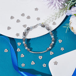 150Pcs 3 Style 304 Stainless Steel Beads&nbsp;STAS-UN0047-39