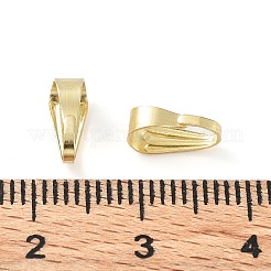 304 Stainless Steel Snap on Bails&nbsp;STAS-O083-01G