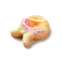 Cartoon Opaque Imitation Food Resin Cabochons&nbsp;X1-RESI-K019-49