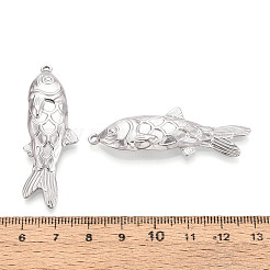 304 Stainless Steel Fish Pendants&nbsp;STAS-T069-15P
