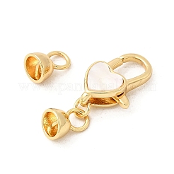 Brass Lobster Claw Clasps&nbsp;LS-KK-U059-52G-02
