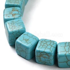 Synthetic Turquoise Beads Strands&nbsp;TURQ-F009-02D-02