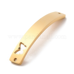 Ion Plating(IP) 304 Stainless Steel Connector Charms&nbsp;STAS-R117-04G