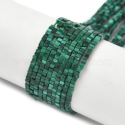 Natural Malachite Beads Strands&nbsp;G-G271-G01-1x1.5mm