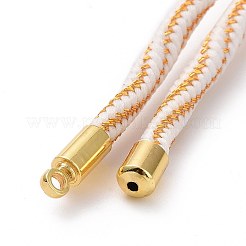 Nylon Cord Silder Bracelets&nbsp;MAK-C003-03G-09