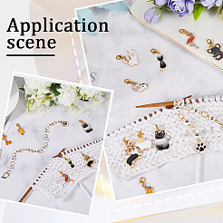 Animal Theme DIY Knitting Tool Sets&nbsp;HJEW-SC00027