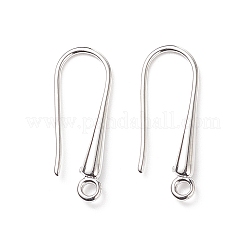 Eco-Friendly Brass Earring Hooks&nbsp;X-KK-M157-03P-NR