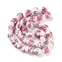 Handmade Lampwork Beads Strands&nbsp;LAMP-Q036-08F