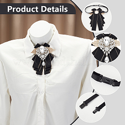 Bowknot Adjustable Polyester Bow Ties&nbsp;AJEW-WH0518-56A