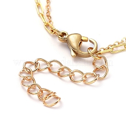 Double Layered Necklaces&nbsp;NJEW-JN02778-02