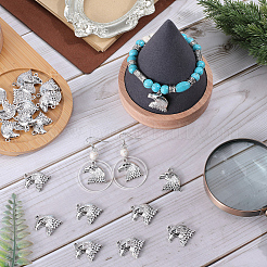 50Pcs Tibetan Style Zinc Alloy Pendants&nbsp;FIND-SC0006-30