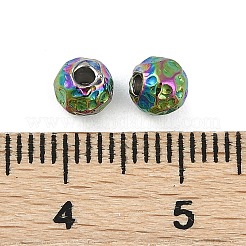 Textured 316 Surgical Stainless Steel Beads&nbsp;STAS-M106-01D