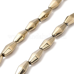 Electroplate Synthetic Magnetic Hematite Beads Strands&nbsp;G-E602-05