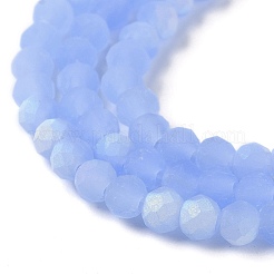 Imitation Jade Glass Beads Strands&nbsp;EGLA-A034-J3mm-MB03