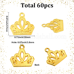 60Pcs Alloy Pendants&nbsp;FIND-SC0018-02