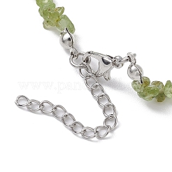 Natural Gemstone Beads Anklets&nbsp;AJEW-AN00583