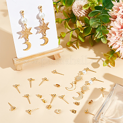 100Pcs 304 Stainless Steel Ball Post Stud Earring Findings&nbsp;STAS-BBC0004-73