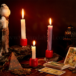 Porcelain Candle Holder&nbsp;DJEW-WH0015-24A