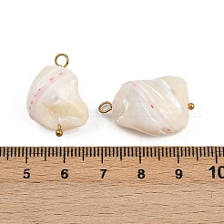 Natural Shell Nuggets Pendants&nbsp;X1-STAS-D378-30G