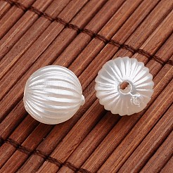 Round Acrylic Imitation Pearl Beads&nbsp;X-OACR-O002-2586