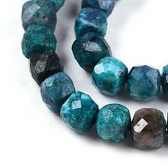 Natural Chrysocolla and Lapis Lazuli Beads Strands&nbsp;G-T141-65