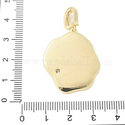 Brass Enamel Pendants&nbsp;LS-KK-F886-03G-03