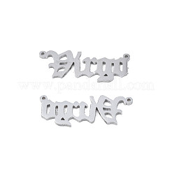 Non-Tarnish 304 Stainless Steel Connector Charms&nbsp;STAS-N095-136B