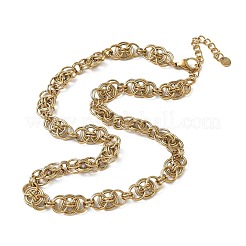 304 Stainless Steel Chain Necklaces for Women&nbsp;SA-CBA4051-08G