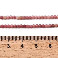 Natural Rhodonite Beads Strands&nbsp;G-G0005-B01