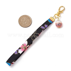 Japanese Polyester Wristband Pendant Decoration&nbsp;HJEW-JM02266