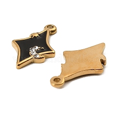 304 Stainless Steel Enamel Pendants&nbsp;STAS-I371-06G-03
