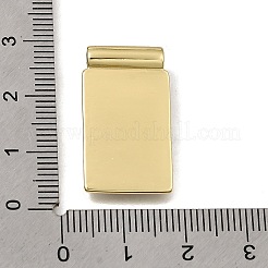 Brass with White Enamel Pendants&nbsp;KK-CBA8E93-04C