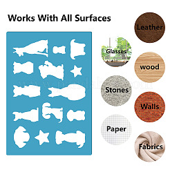 Acrylic Earring Handwork Template&nbsp;DIY-WH0359-039