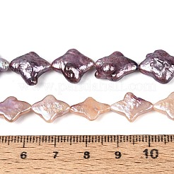 Natural Baroque Keshi Pearl Beads Strands&nbsp;PEAR-S022-01B