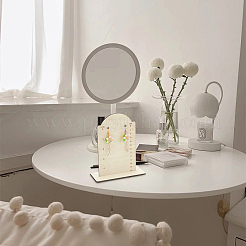 Wooden Earring Display Stands&nbsp;EDIS-WH0016-064C