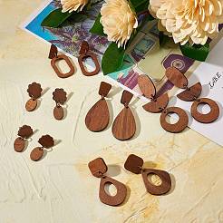 DIY Geometry Drop Earring Making Kits&nbsp;DIY-SZ0008-13