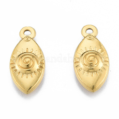Ion Plating(IP) 201 Stainless Steel Pendants&nbsp;STAS-N098-185LG