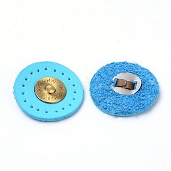 Magnetic Iron with PU Leather&nbsp;SNAP-WH0001-04G