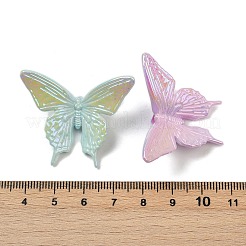 Luminous & UV Plating Opaque Acrylic Beads&nbsp;OACR-B031-22