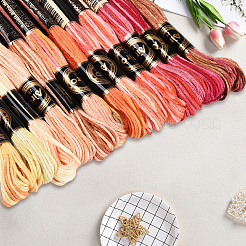 6-Ply Polyester Embroidery Floss&nbsp;OCOR-WH20074-15E
