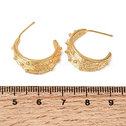 Brass Stud Earrings&nbsp;KK-CBA3EDE-10G
