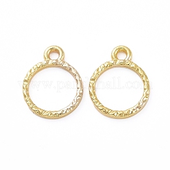 Zinc Alloy Open Back Bezel Pendants&nbsp;PALLOY-E577-10G