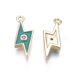 Brass Enamel Charms&nbsp;KK-N232-220