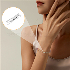 16Pcs 4 Styles 2 Colors Eco-Friendly Brass Watch Band Clasps&nbsp;KK-FH0007-35