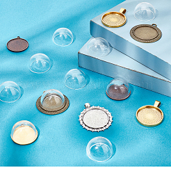 DIY Blank Photo Pendant Making Kit&nbsp;DIY-CA0004-53